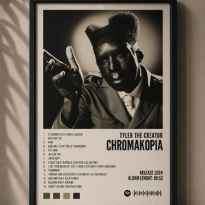 Chromakopia — Tyler, The Creator — edición SQER enmarcada