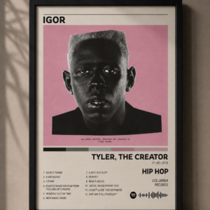 IGOR — Tyler, The Creator — edición SQER enmarcada