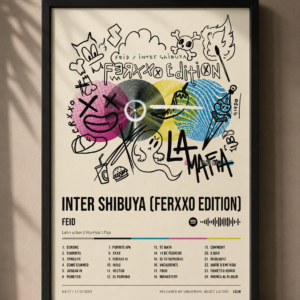 Inter Shibuya — Ferxxo Edition — edición SQER enmarcada