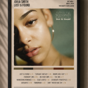 Lost & Found — Jorja Smith — edición SQER enmarcada