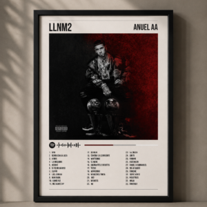 LLNM2 — Anuel AA — edición SQER enmarcada