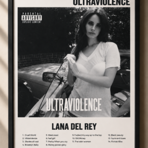 Ultraviolence — Lana Del Rey — edición SQER enmarcada