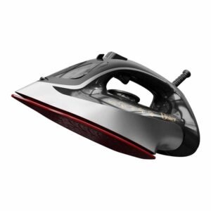 Plancha de vapor Oster® | Tecnología Aerocerámica | Negro y Blanco