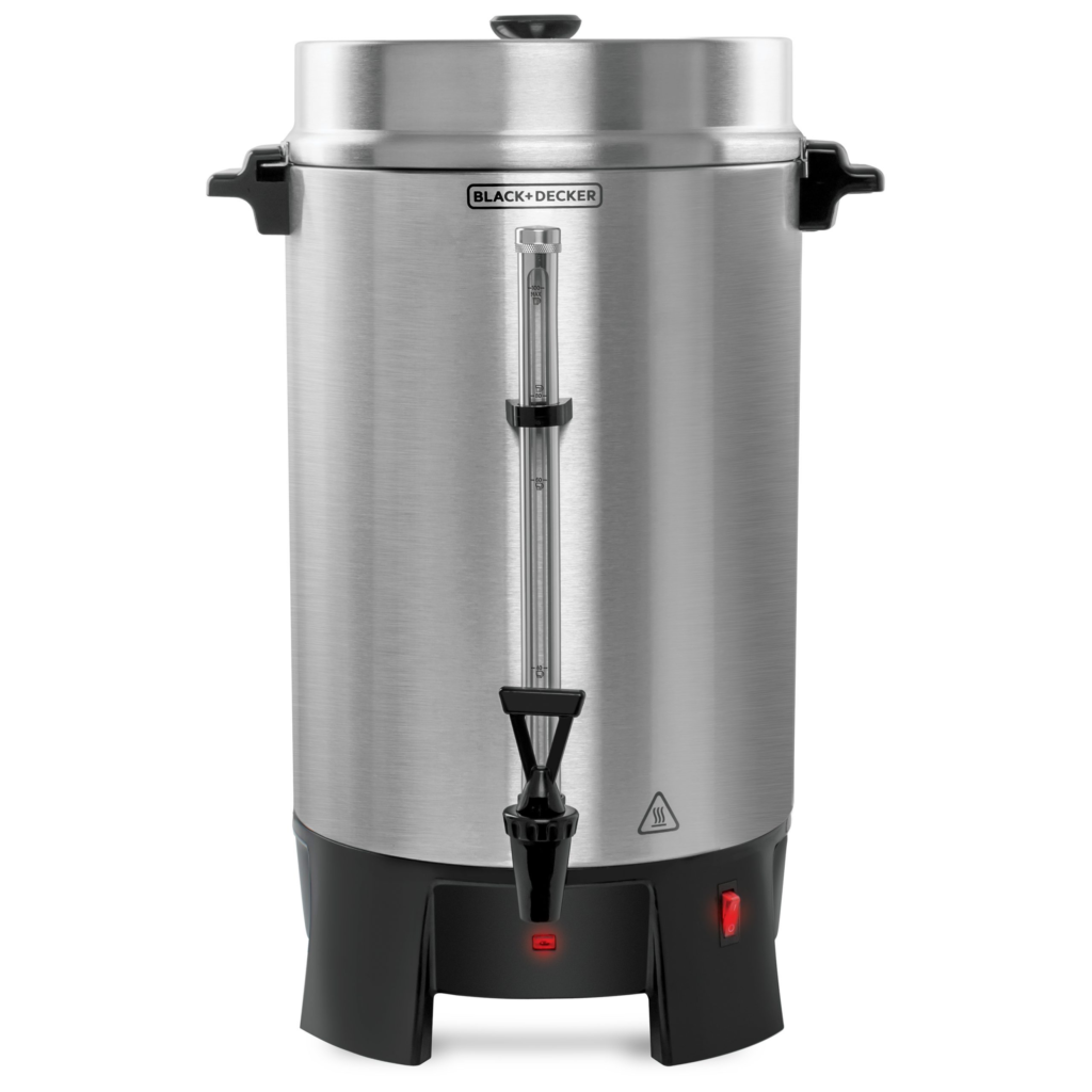 Percoladora Black+Decker de 100 tazas